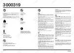 Preview for 1 page of VonHaus 3000319 Quick Start Manual