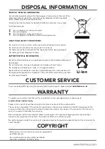 Preview for 15 page of VonHaus 3500006 Instruction Manual