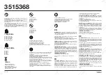 VonHaus 3515368 Instructions Manual предпросмотр