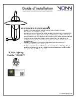 Preview for 4 page of VONN Lighting Lyra VAT6271 Installation Manual