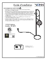 Preview for 4 page of VONN Lighting VAT6221 Installation Manual