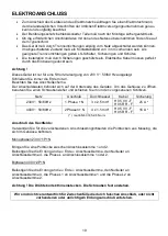 Preview for 19 page of VonReiter EKI8050/4 Instructions For Use And Installation