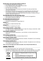 Preview for 16 page of VonReiter EKI8050/6FLEX Instructions For Use And Installation