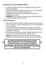 Preview for 23 page of VonReiter EKI8050/6FLEX Instructions For Use And Installation