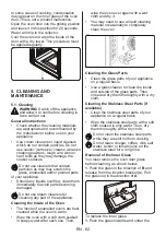 Предварительный просмотр 62 страницы VonReiter VREB7509-6 User Manual