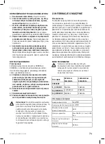 Preview for 71 page of VONROC 8717479091577 Original Instructions Manual