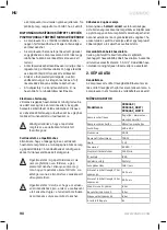 Preview for 90 page of VONROC CR504AC Original Instructions Manual