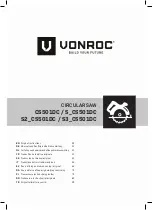 VONROC CS501DC Original Instructions Manual предпросмотр