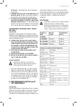 Предварительный просмотр 58 страницы VONROC CS504DC Original Instructions Manual