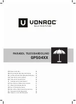 VONROC GP504 Series Original Instructions Manual предпросмотр