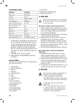 Preview for 16 page of VONROC GS503AC Original Instructions Manual