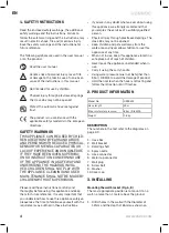 Preview for 4 page of VONROC HR502XX Original Instructions Manual