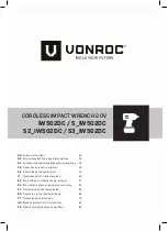 VONROC IW502DC Original Instructions Manual preview