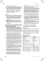 Preview for 42 page of VONROC JS503AC Original Instructions Manual