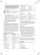 Preview for 11 page of VONROC MS502AC Original Instructions Manual