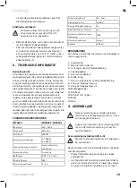 Preview for 19 page of VONROC PH502AC Original Instructions Manual