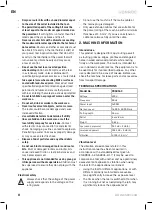 Preview for 8 page of VONROC PR501AC Original Instructions Manual