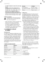 Preview for 23 page of VONROC PR501AC Original Instructions Manual