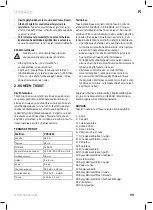 Preview for 59 page of VONROC PR501AC Original Instructions Manual