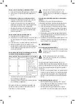 Preview for 22 page of VONROC S CD501DC Original Instructions Manual