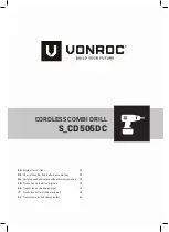 Предварительный просмотр 1 страницы VONROC S CD505DC Original Instructions Manual