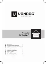 Предварительный просмотр 1 страницы VONROC TC501AC Original Instructions Manual