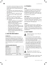 Preview for 4 page of VONROC TJ501XX Original Instructions Manual