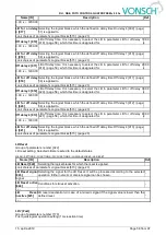 Предварительный просмотр 58 страницы Vonsch FOTO CONTROL Series Configuration And Diagnostics