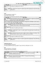 Предварительный просмотр 63 страницы Vonsch FOTO CONTROL Series Configuration And Diagnostics