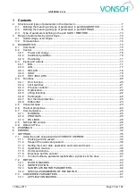 Preview for 3 page of Vonsch Quatrofrem Series Configuration And Diagnostics