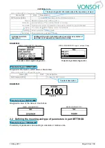 Preview for 8 page of Vonsch Quatrofrem Series Configuration And Diagnostics