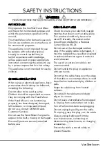 Preview for 3 page of VonShef 2000072 Instruction Manual