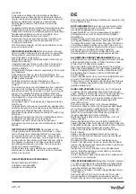 Preview for 4 page of VonShef 2013247 Instructions Manual