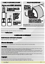 Предварительный просмотр 3 страницы VonShef GAD-0365 Instruction Manual