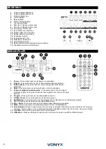 Предварительный просмотр 6 страницы Vonyx 170.001 Instruction Manual