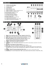 Предварительный просмотр 12 страницы Vonyx 170.001 Instruction Manual