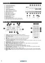 Предварительный просмотр 18 страницы Vonyx 170.001 Instruction Manual