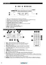 Предварительный просмотр 10 страницы Vonyx 170.013 Instruction Manual