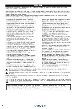 Предварительный просмотр 12 страницы Vonyx 170.013 Instruction Manual