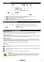 Предварительный просмотр 17 страницы Vonyx 170.013 Instruction Manual