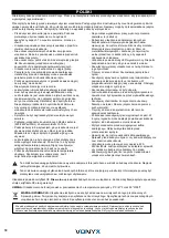 Предварительный просмотр 18 страницы Vonyx 170.013 Instruction Manual