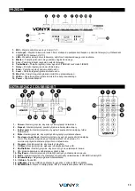 Предварительный просмотр 19 страницы Vonyx 170.013 Instruction Manual