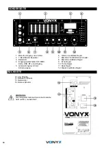 Предварительный просмотр 10 страницы Vonyx 170.062 Instruction Manual