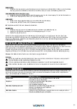 Предварительный просмотр 11 страницы Vonyx 170.062 Instruction Manual