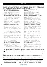 Предварительный просмотр 12 страницы Vonyx 170.062 Instruction Manual