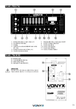 Предварительный просмотр 13 страницы Vonyx 170.062 Instruction Manual