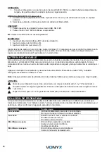 Предварительный просмотр 14 страницы Vonyx 170.062 Instruction Manual