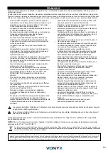 Предварительный просмотр 15 страницы Vonyx 170.062 Instruction Manual