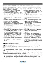 Предварительный просмотр 6 страницы Vonyx 170.104 Instruction Manual