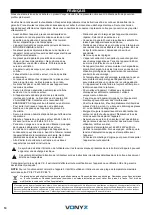 Предварительный просмотр 10 страницы Vonyx 170.104 Instruction Manual